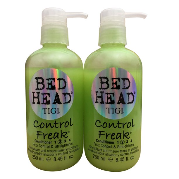 TIGI Bed Head Control Freak Conditioner Frizz Control Straightener Set