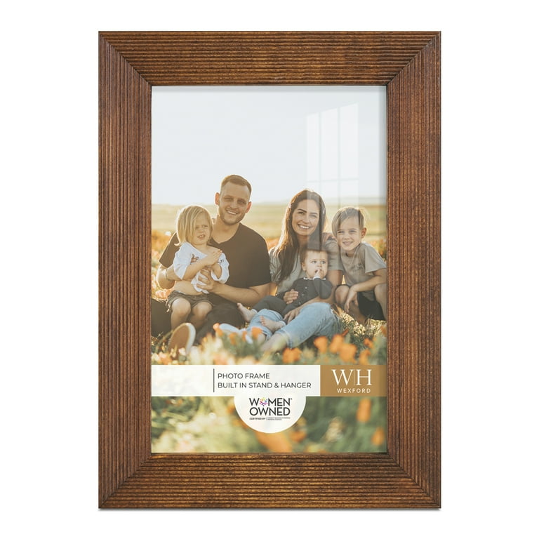 Traditional Walnut Tone Picture Frame, 4 x 6 - Walmart.com