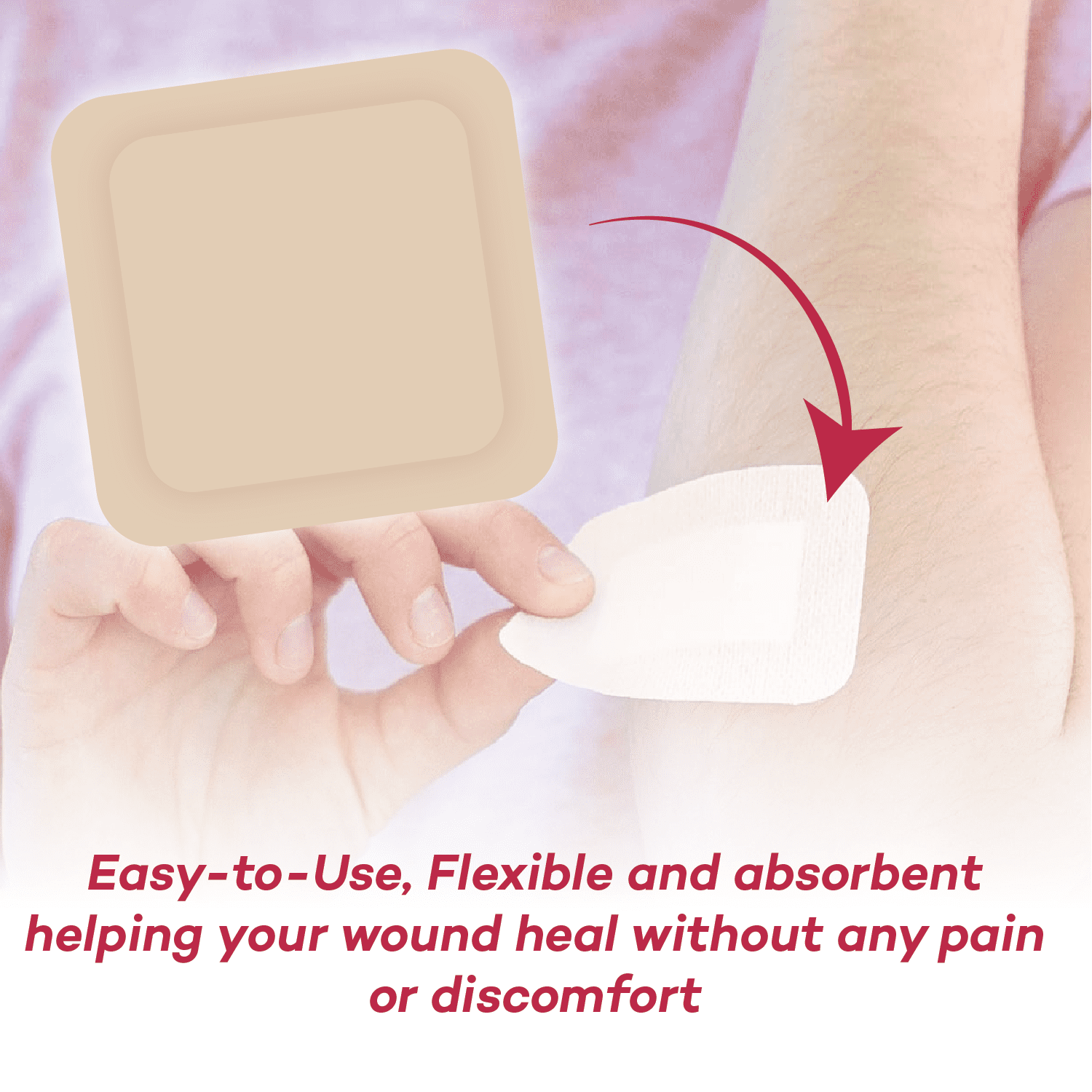 Dealmed 4" x 4" Hydrocolloid Dressing, Thin .5mm | Sterile Individually Packed Dressings | Provide Moist Wound Healing Environment (Thin, Case of 240)