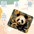 thumbnail image 3 of Panda Gaming Mouse Pad, Desk Mat, Square 8.3x9.8 Inch Non-Slip Rubber Bottom Printed for Office and Gaming, 3 of 6