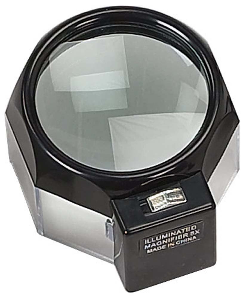 3.5x Illuminated Dome Magnifier, 5 Inches In Diameter (ToolUSA MG