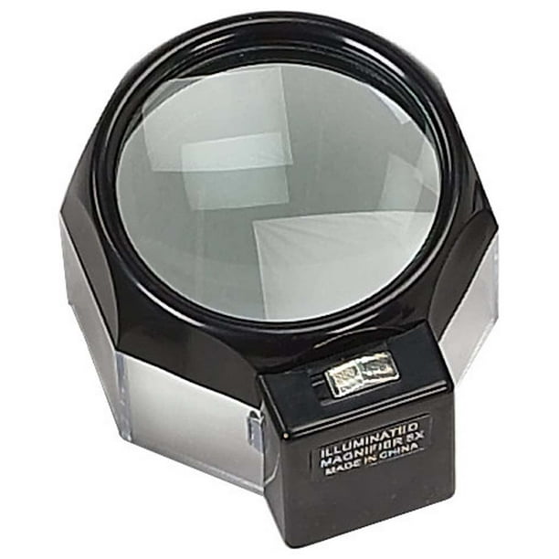 3.5x Illuminated Dome Magnifier, 5 Inches In Diameter (ToolUSA MG