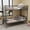 Silver, variant on Alvantor Metal Bunk Bed Twin over Twin for Kids, Convertible 2 Beds, Heavy Duty Bed Frame with Under-Bed Storage for Bedroom White