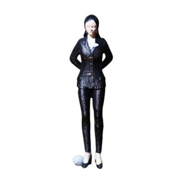 Figura Humana A Escala 1/64, Diseños Modernos, Figura De Resina Pintada, Modelo De Personas Diminutas Altamente Detalladas Para Aficionados, Modelos De Mesa De Vendedora-manos hacia atrás
