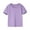 Purple, variant on Toonshare Girls Short Sleeve Shirts Girls Clothing Size 2 Years Toddler Kids Boys Girl Comfortable Solid Color Short Sleeve Cotton T-Shirt Top Pink
