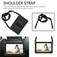 thumbnail image 4 of Galaxy Tab A 8.4" Case SM-T307 T307U, Allytech Silicone EVA Adjustable Shoulder Strap Hand Strap Kickstand Heavy Duty Protection Rugged Shockproof Case Cover for Samsung Galaxy Tab A 8.4",Black, 4 of 6