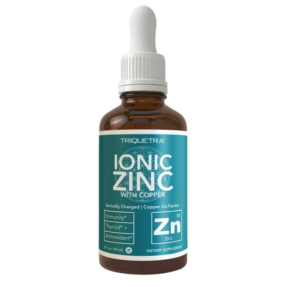 Triquetra Health Ionic Zinc Plus Copper Liquid Concentrate
