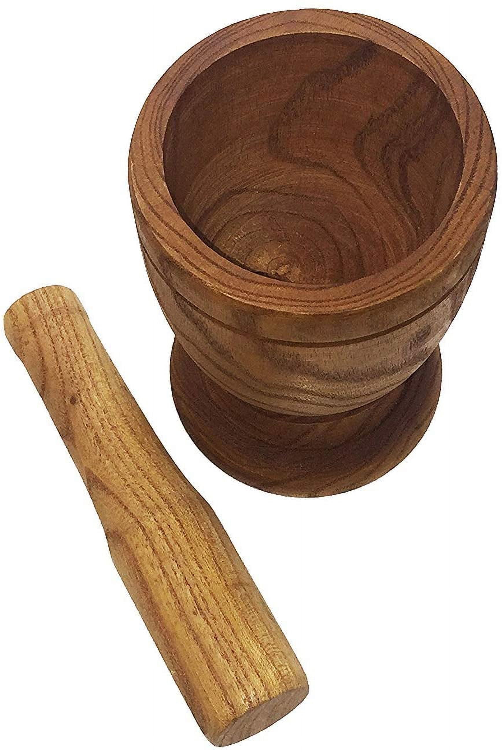 IMUSA MORTIER ET PILON GÉANT EN BOIS