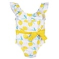 thumbnail image 1 of Gerber traje de baño bebe blanco con protección solar UPF 50+ cómodo 1 pieza, 1 of 5