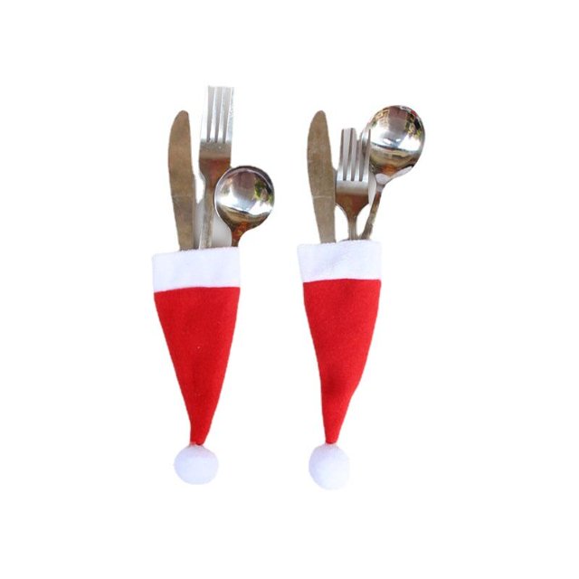 Juegos de botellas de vino de Navidad Adornos navideños Bolsas de vino tinto Hotel Restaurante Fiesta Vestir Suministros para fiestas