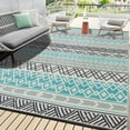 thumbnail image 1 of Alfombra BMCH para exteriores, 27 x 366 cm, impermeable, reversible, 9 x 12 cm, 1 of 7