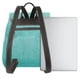 thumbnail image 3 of Fotbe Blue And Turquoise Mochila Bolso con Estampado para Mujer, Mochila Antirrobo de Nylon Impermeable, Bolsa Ligera de Hombro, 3 of 4