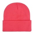 thumbnail image 2 of Unisex Ribbed Knit Beanie Stretch Warm Winter Hat for Cold Weather Activities, 2 of 7