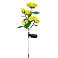 thumbnail image 1 of Solar Outdoor Light Rose Flower Decoration For Garden Path Landscape, 1 of 5