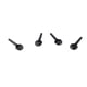thumbnail image 5 of Peguas de Ajuste de Ébano, Peg de Ajuste de Violín de Acabado Brillante Alta Dureza 4pcs Procesamiento Fino Negro para Instrumento de Cuerda, 5 of 7