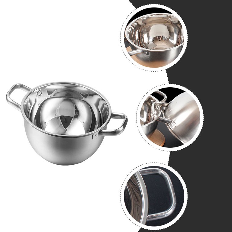 Bentism Stainless Steel Stockpot 42qt Cooking Kitchen Sauce Pot with Strainer Lid, Size: Capacity: 42qt (Approximately 39.7L)