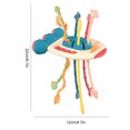 thumbnail image 3 of Juguetes 2 en 1 para bebés Montessori, juguete de dentición de silicona sin BPA para bebés de 1 a 3 años, 3 of 3