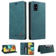 thumbnail image 1 of Wallet Case for Galaxy A51 4G Credit Card Holder,  [RFID Blocking] [Shockproof Interior Case] PU Leather Folio Kickstand Magnetic Flip Folding Cover Compatible with Samsung Galaxy A51 4G,Blue, 1 of 14