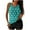 Army Green, variant on Swimsuits for Women 2 Piece Polka Dots Print Swimwear with Shorts Sleeveless Flowy Bathing Suits