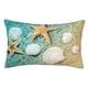 thumbnail image 1 of Fotbe Starfish And Seashell Funda de Almohada Decorativa Estilo Occidental, Lujo en Algodón, Fundas para Almohadas King, Cojín Estampado para Decoración del Hogar-20"x30", 1 of 6