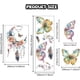 thumbnail image 5 of Pegatinas de pared de mariposas y atrapasueños, decoración extraíble, despegables y adhesivas, 2 hojas de 30 x 89 cm, vinilo 3D., 5 of 9
