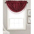 thumbnail image 1 of Olivia Gray Mulino Textured Jacquard 48 x 37 in. Swag Valance, 1 of 6