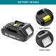 thumbnail image 5 of Batería Worthmah de 18 V, 3 Ah, x2 para Makita BL1815 BL1840B, 5 of 6