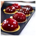 thumbnail image 3 of Molde de bomba de chocolate caliente, pastel, gelatina, pudín, molde de silicona para chocolate antiadherente, molde de silicona para hornear (2 piezas) WD.WDQZL Hogar, 3 of 4