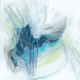 thumbnail image 2 of Vess, June Erica 20x20 White Modern Wood Framed Museum Art Print Titled - Blue Chasm I, 2 of 4