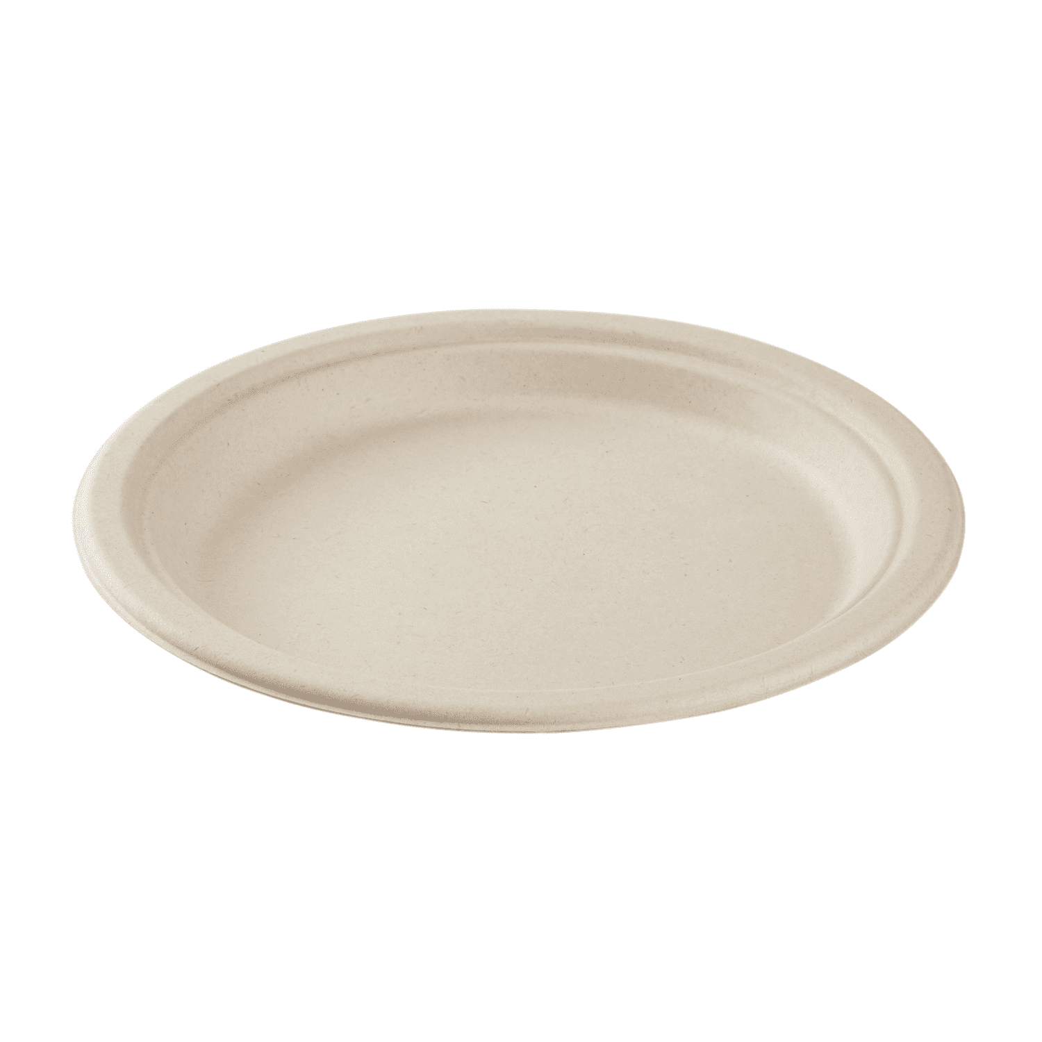 Karat Earth [500 ct] PAFS-Free 9" Paper Plates, Molded Fiber,  Natural