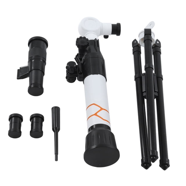 Telescopio astronómico para niños con trípode ajustable, telescopio portátil ligero para niños principiantes