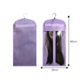 thumbnail image 5 of Home Textile Storage Proof Wig Bags with Transparent Zip Up Closure - Portable Holder for Multiple Wigs and Hanger for Storage, 5 of 7
