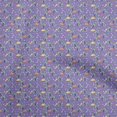 thumbnail image 1 of oneOone Tissu Polyester Spandex Violet Dinosaure Coloré Matériel de Robe Imprimé Tissu au Mètre 56 Pouces de Large, 1 of 5