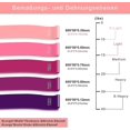 thumbnail image 2 of Bandas de fitness Juego de 5 bandas de resistencia para ejercicios Entrenamiento de fuerza con transporte-c, 2 of 5