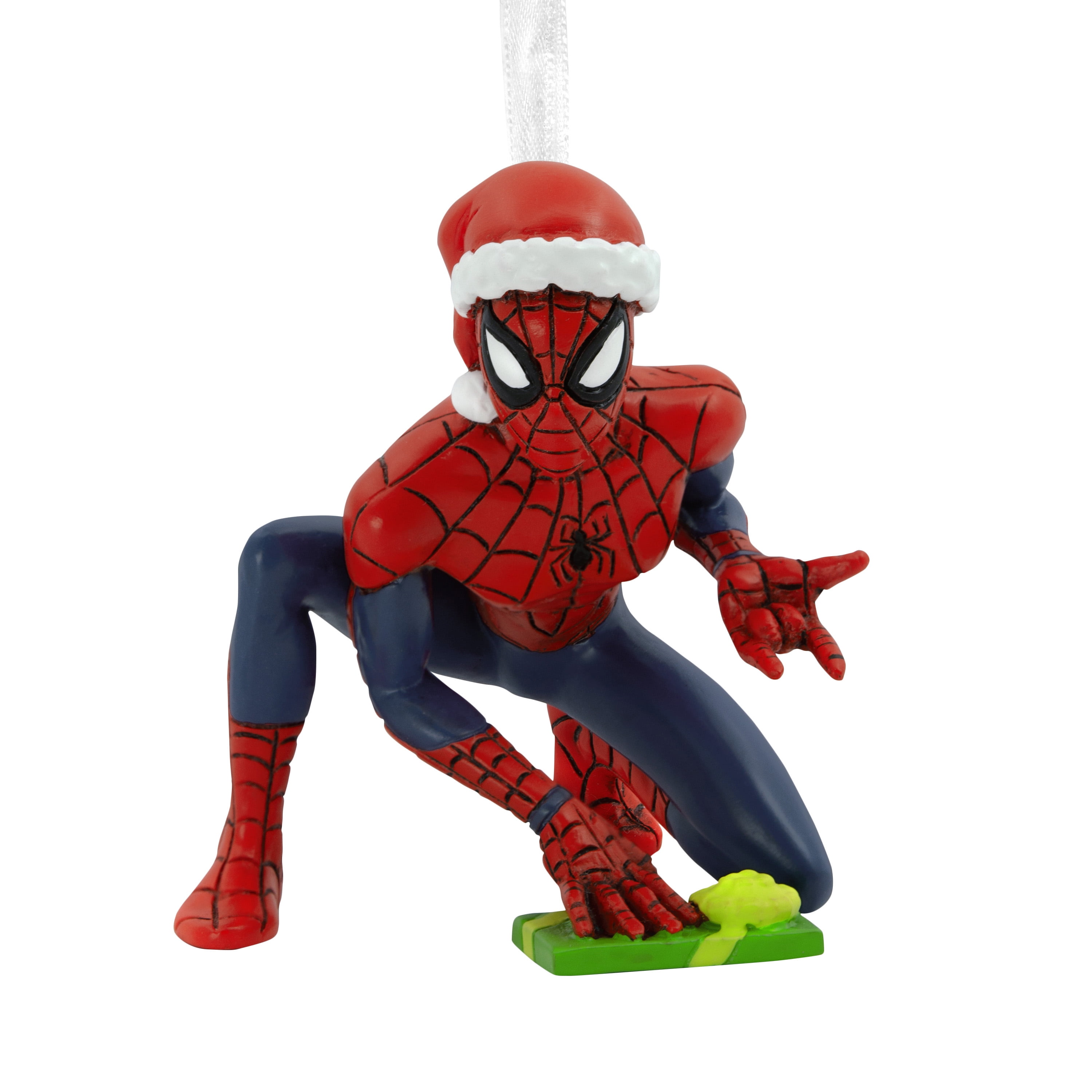 Marvel Spider-man Blue Santa Christmas Hat NEw.