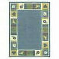 thumbnail image 2 of Joy Carpets 1537BB-02 Baby Blues Soft 3 ft.10 in. x 5 ft.4 in. Oval WearOn Nylon Machine Tufted- Cut Pile Just for Kids Rug, 2 of 2