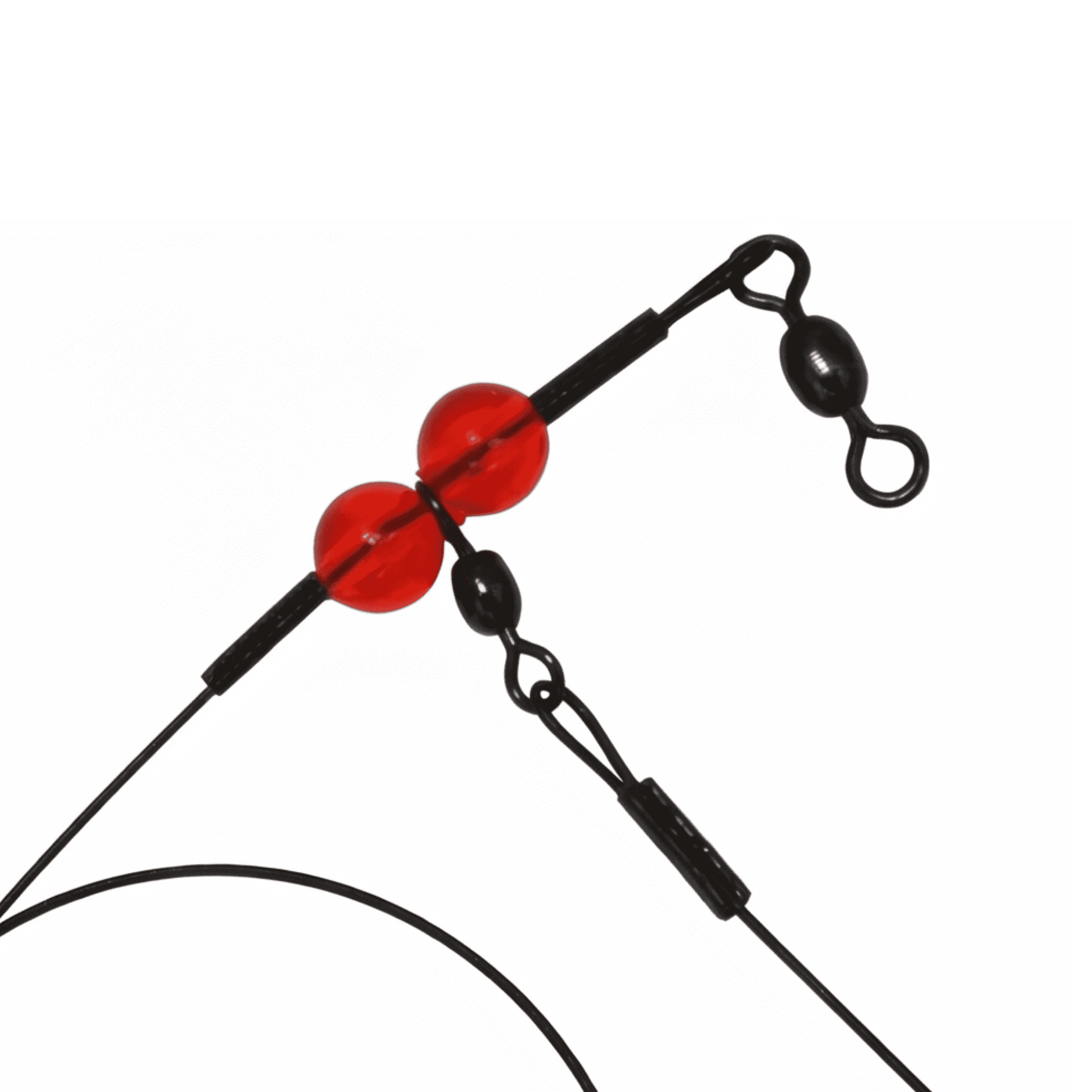 (6 pack) Tsunami Terminal Gulf Steel Fishing Rig 1-Drop – Heavy-Duty Bottom Rig