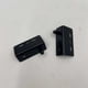 thumbnail image 3 of 2 juegos de bisagras de pivote, bisagras de puerta de eje ocultas de alta resistencia negras con buje para puertas de madera, cajones, armarios de muebles, armario, 3 of 5