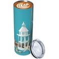 thumbnail image 2 of 20oz Insulated Stainless Steel Tumbler Mug | Nautical Sailboat Lighthouse Cup with Lid and Straw | Hot and cold insulation |Suitable for Coffee Travel Office Car, 2 of 6