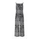 thumbnail image 4 of Trajes de Mujer Casual Suelto Impreso sin Mangas Correa Trasera, Cuello en V con Bolsillos para el Verano Y el Uso Diario, 4 of 6