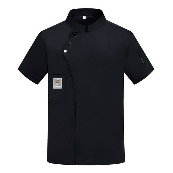 Unisex Men's Chef Coat Jacket Women Kitchen Restaurant Cooking Work Chef Uniformss Shirt Tops