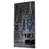 Wall Control Jewelry Organizer Wall Hanging Jewelry Holder Necklace Rack – Black Wall Mounted Jewelry Organizer System