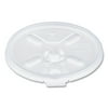 Dart Lift n' Lock Plastic Hot Cup Lids, With Straw Slot, Fits 12 oz to 24 oz Cups, Translucent, 100/Pack, 10 Packs/Carton