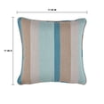 thumbnail image 5 of Sunbrella Classic Blue Multi-Stripe Outdoor Decorative Throw Pillows, 2 Count, 5 of 6