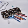 thumbnail image 5 of Xecao Space Rocket Print Leather Pencil Case -Stationery Bag Pen Holder for Work & Office, 5 of 5