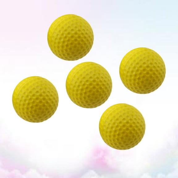 Soimiss Practice Golf Balls for Garden Indoor Outdoor 5 Pcs