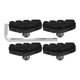 thumbnail image 1 of unbranded 2Pares Pastillas De Para Negras Con Ajuste Para Mayor Eficiencia De Frenado, 1 of 8