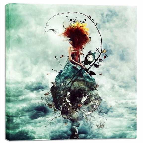 Cortesi Home ''Delirium'' by Mario Sanchez Nevado Graphic Art on Wrapped Canvas