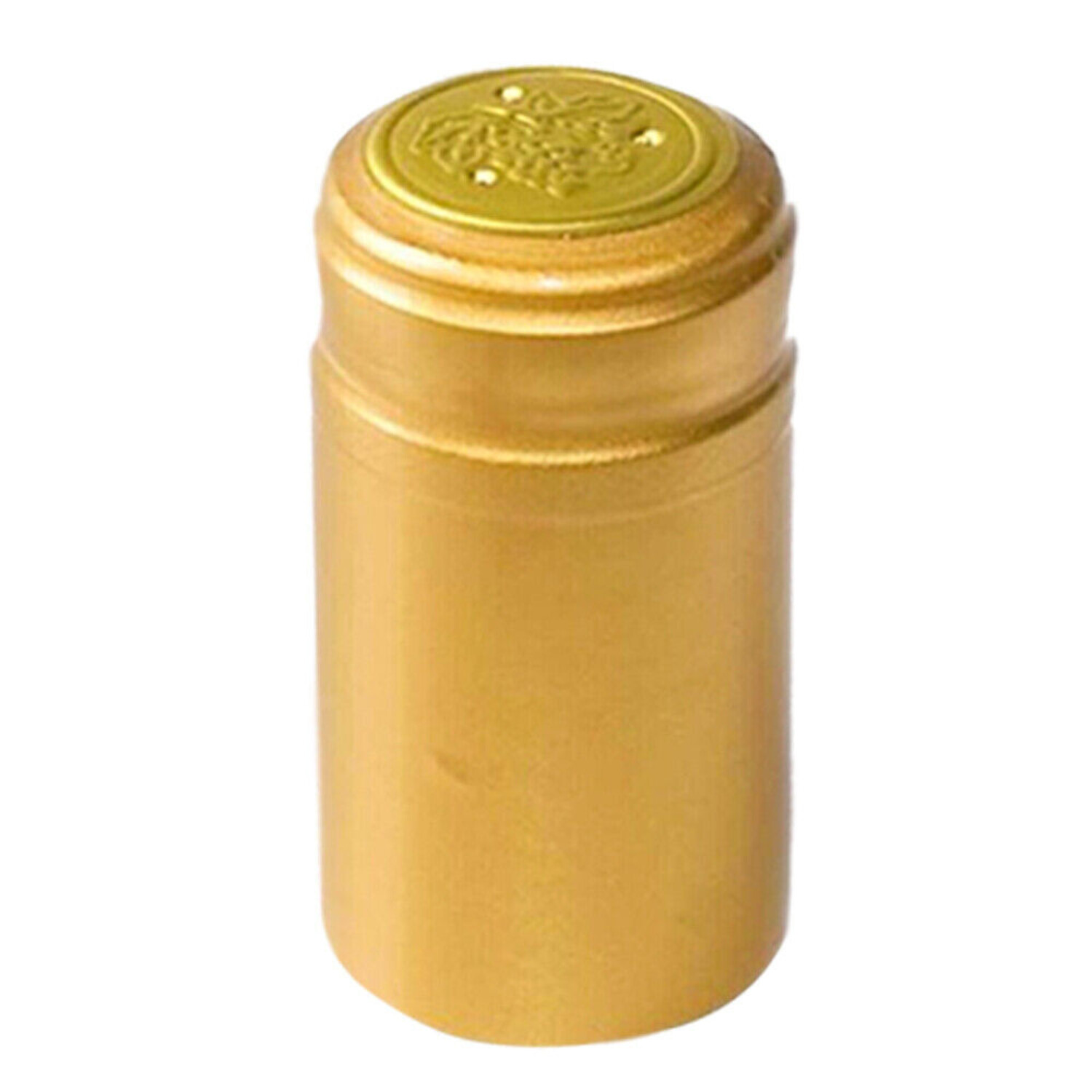 GOLD PVC SHRINK CAPSULES 12 Pack