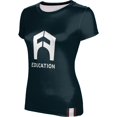 thumbnail image 2 of Women's Charcoal Franklin University Education T-Shirt, 2 of 3